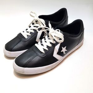 Converse JUNIOR Skater Breakpoint Ox Leather Black Shoe Size 6 Style 658206C